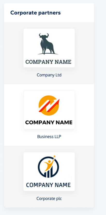 Corporates list