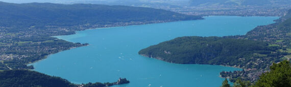 Swimming Lake Annecy for Mahdlo Youth Zone and Dr Kershaw's Hospice
