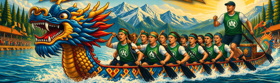 🚣‍♂️ Aspen Dragons Take on the Challenge! 🐉💙