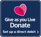 Donate through Give as you Live Donate