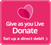 Donate through Give as you Live Donate